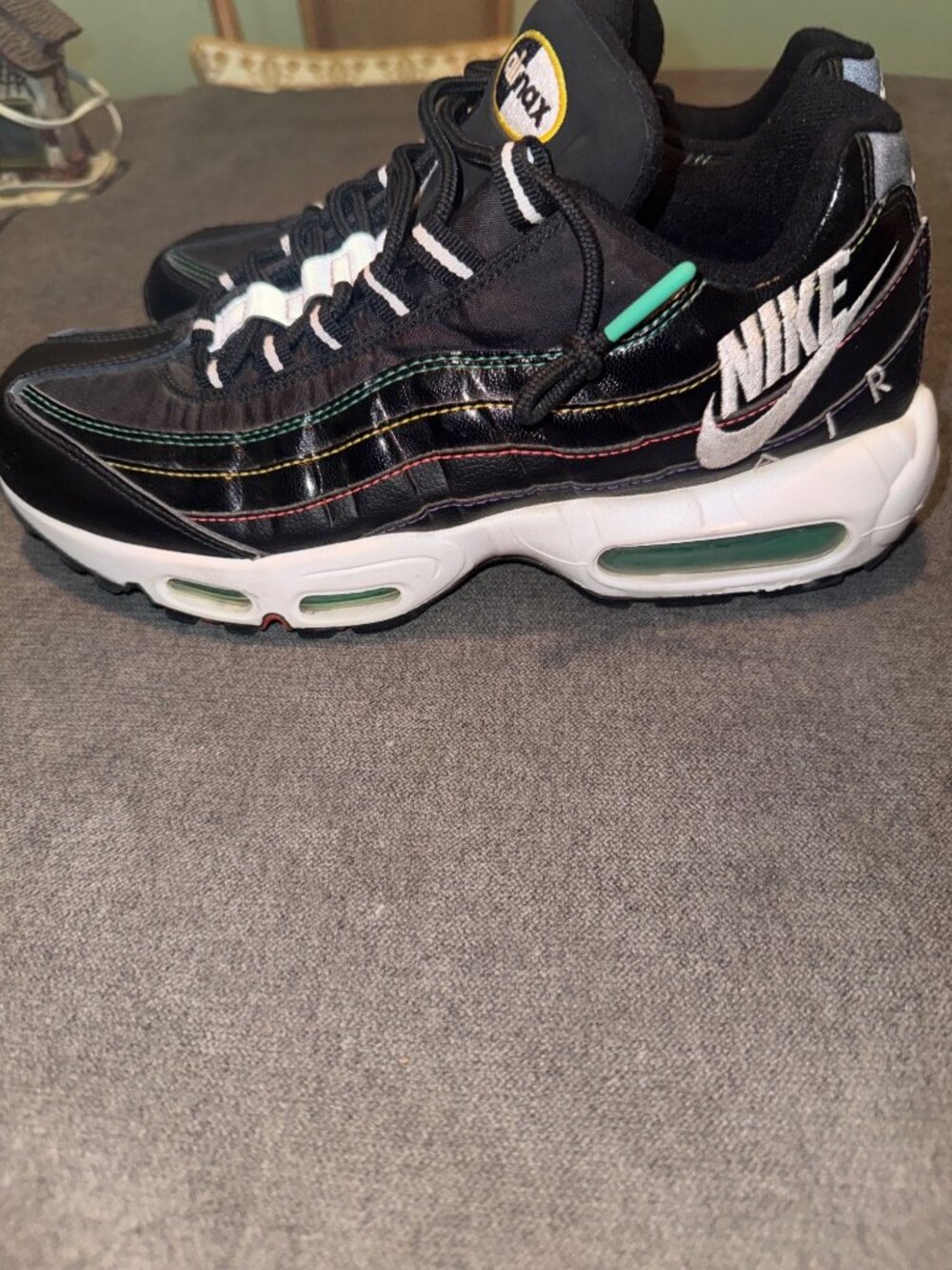 Nike Air Max 95 Windbreaker sneakers Men 8 AJ2018-023 2019 colorway Multi Retro